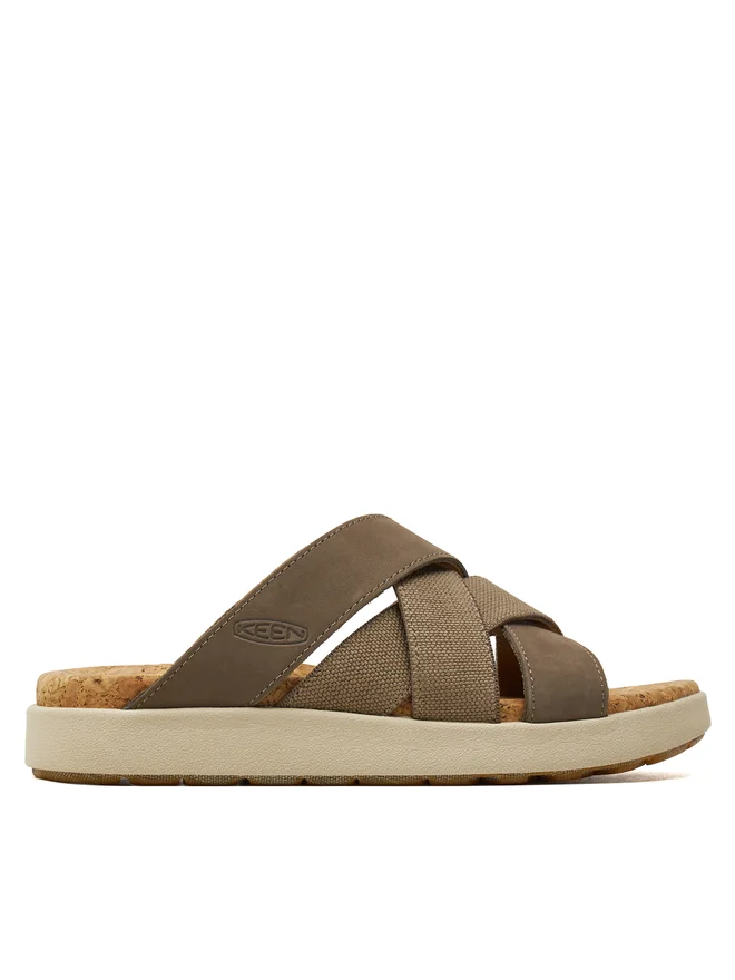 Keen Elle Mixed Slide Womens Sandal  Stylish, Comfortable & Eco-Friendly