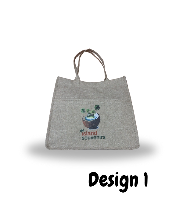 ISLAND SOUVENIRS TOTE BAGS 