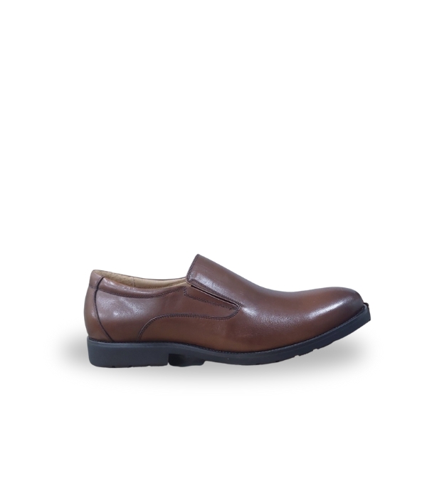 Comfortable Mens Robby Cavally Everyday Leather Slip-On Shoes