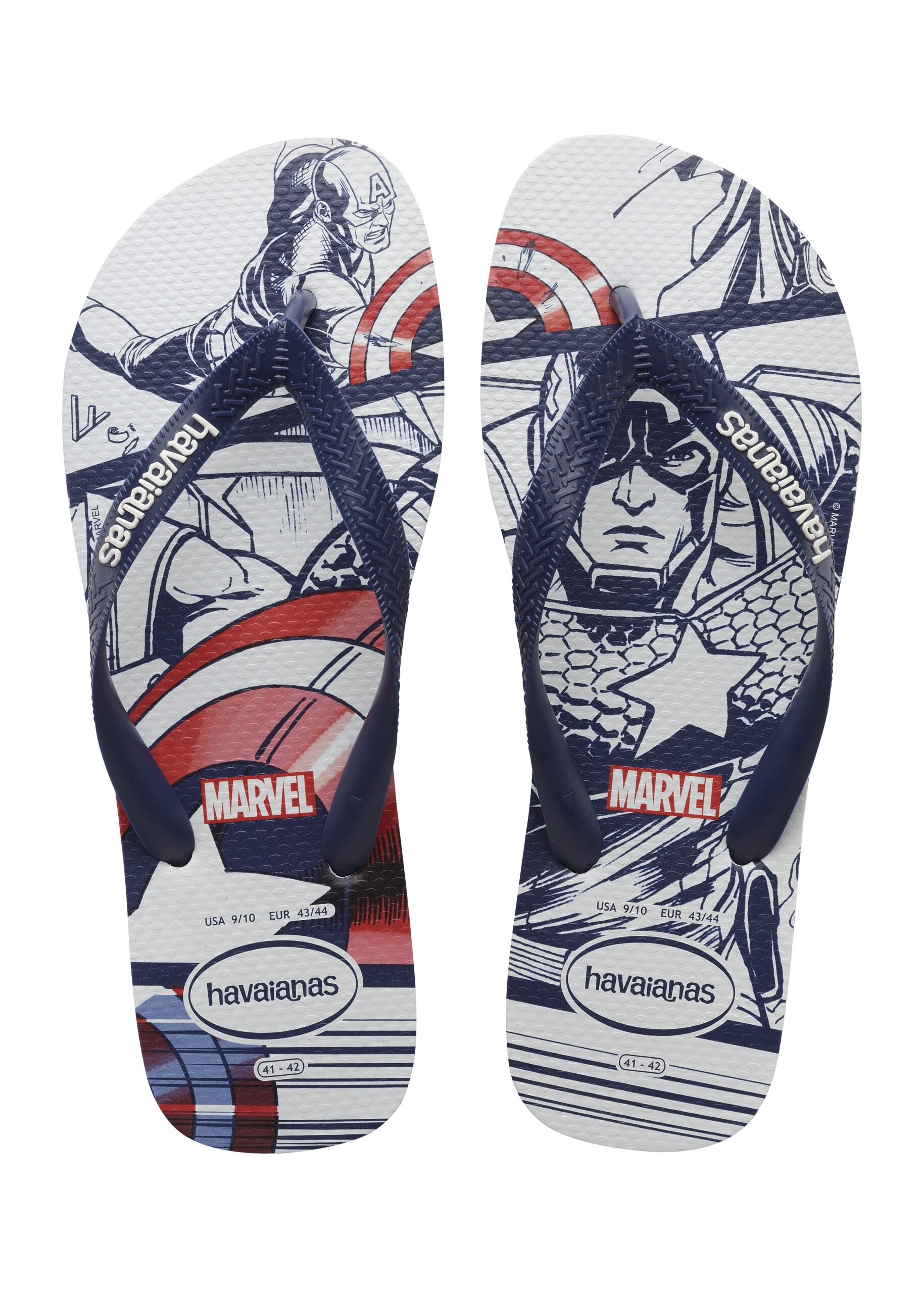 Havaianas Top Marvel  Superhero Flip Flops for Marvel Fans