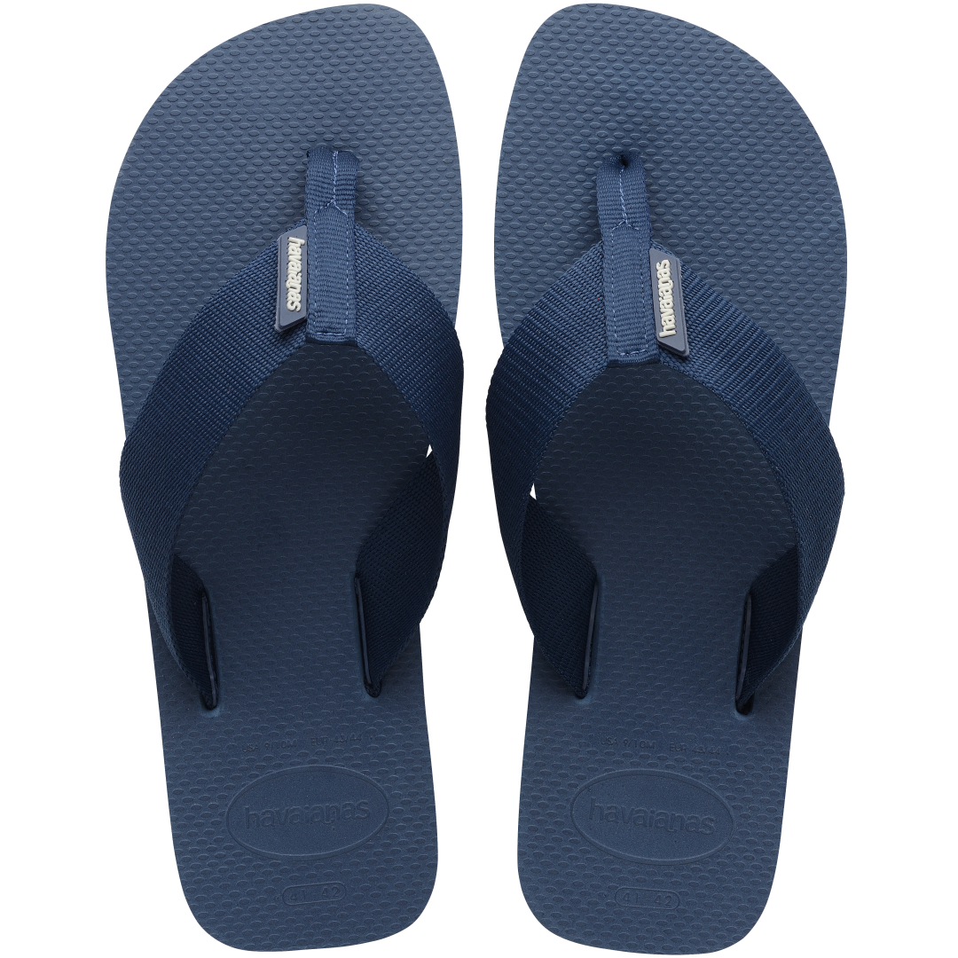 HAVAIANAS Urban Material Indigo Sandals for Men | Lightweight Casual Sandals