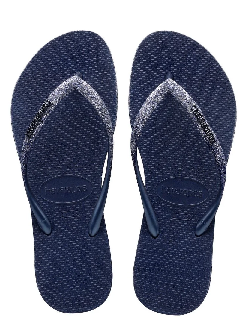 Havaianas Slim Sparkle  Glittery Flip Flops That Shine with Every Step