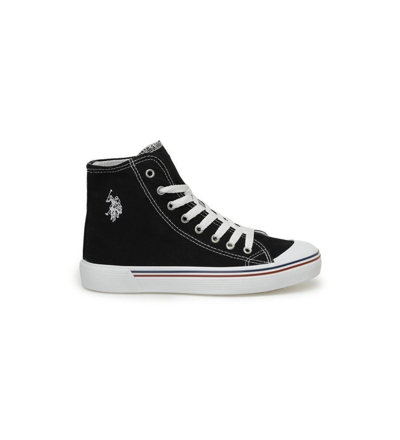 US Polo Assn Penelope High Cut Sneakers Black 44