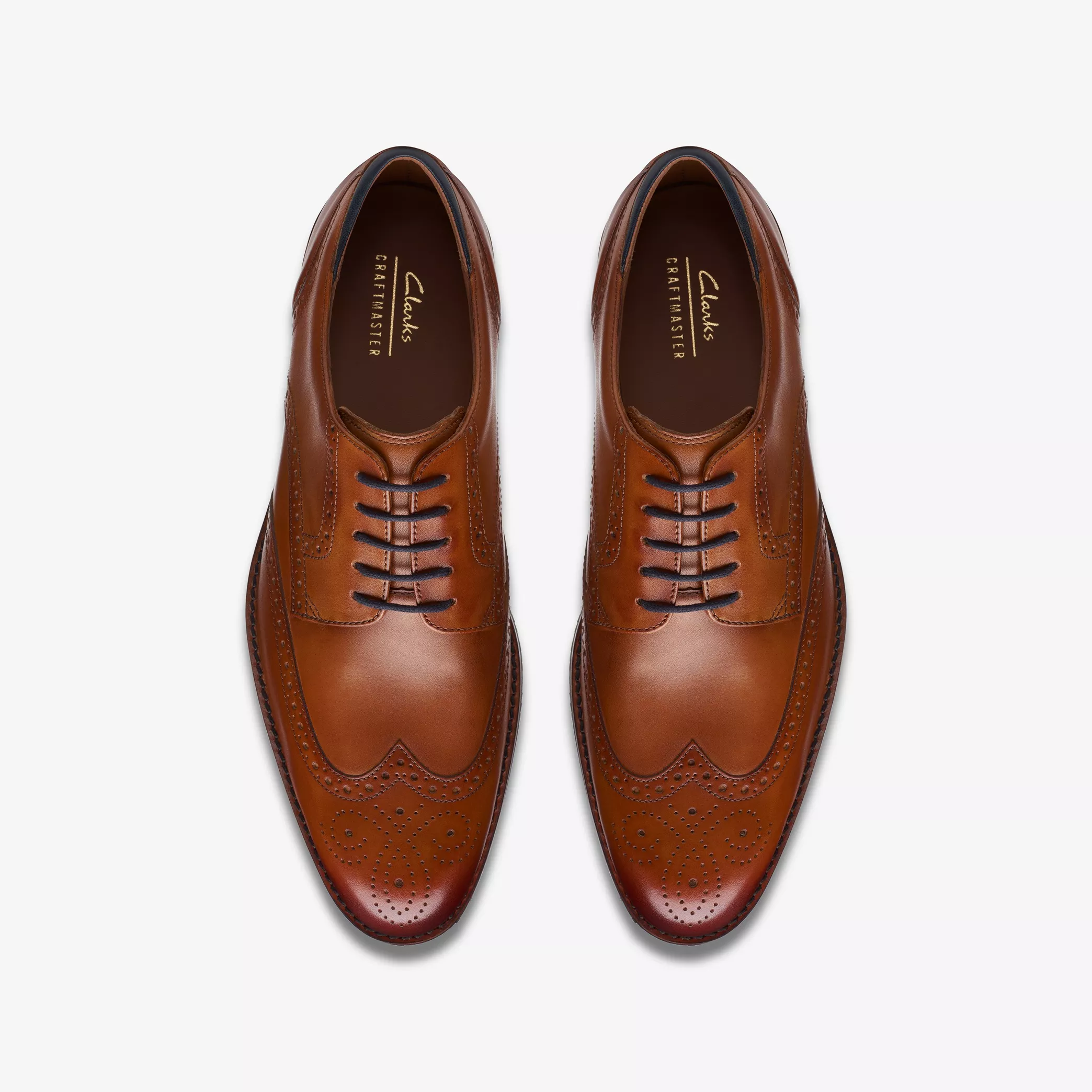 CLARKS BRANDISH LIMIT LEATHER Coffee 41