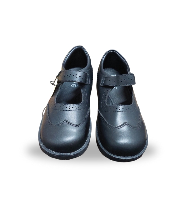 FITKIDS SCHOOL SHOES BALERINA STYLE Black 28