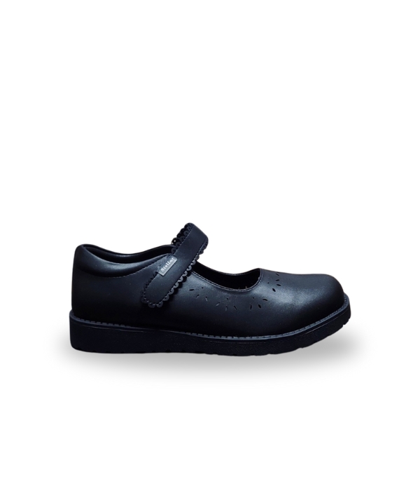 STELLAR STEPS SCHOOL SHOES BLACK 26