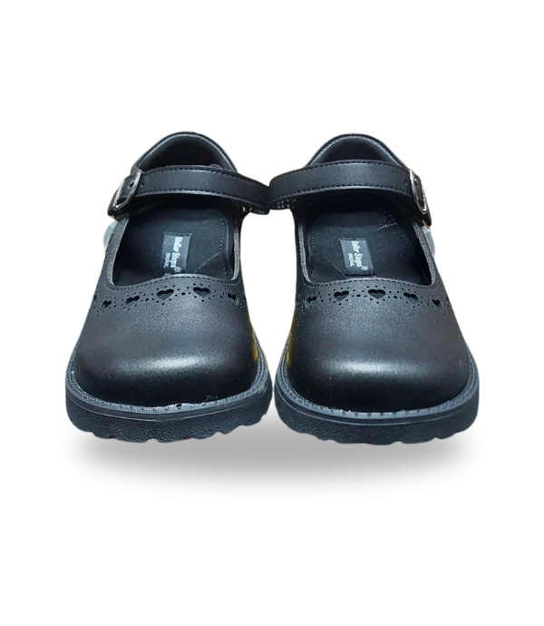 STELLAR STEPS SCHOOL SHOES BLACK 30