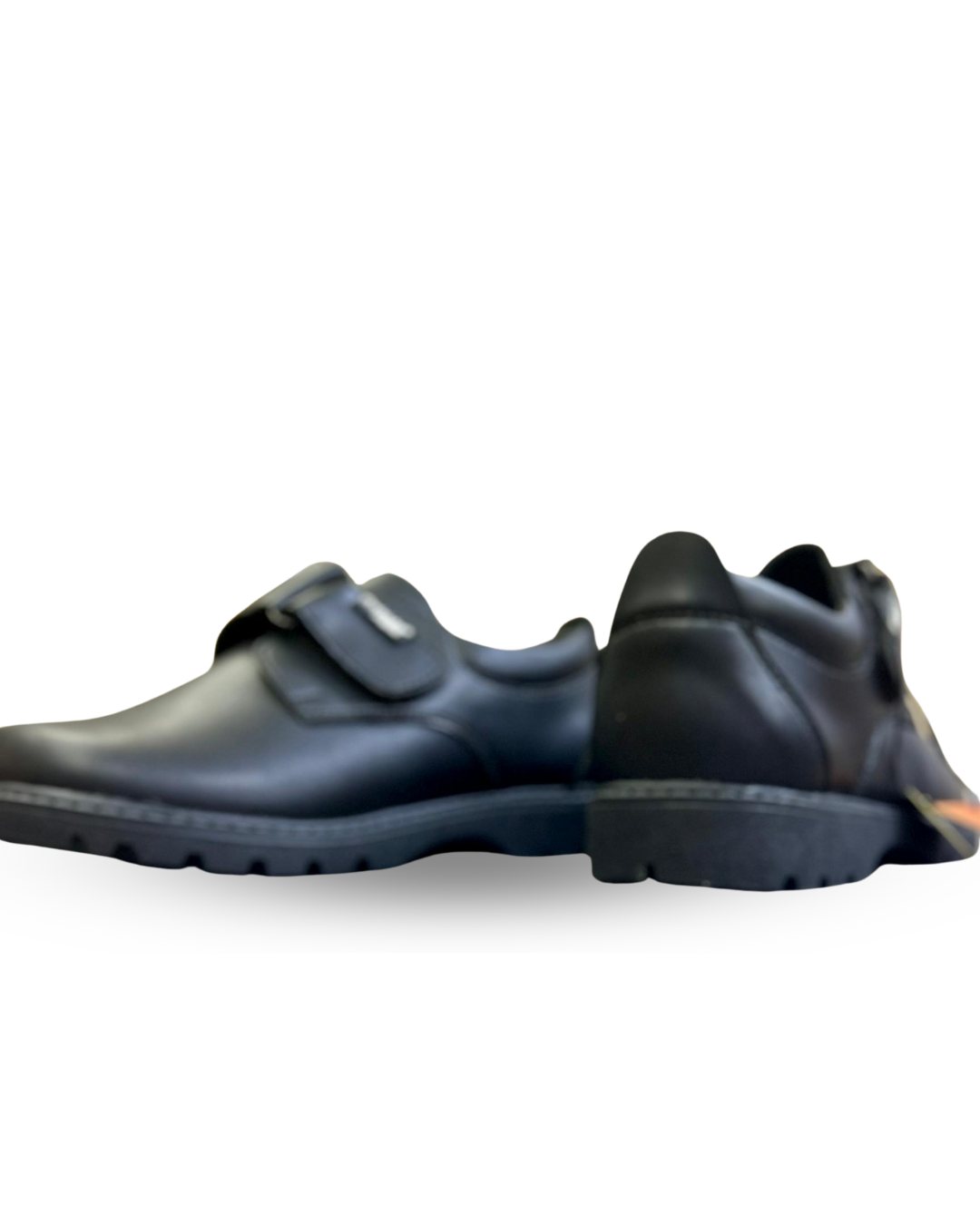 Fitkids Boys School Shoes with adjustable strap Black 32