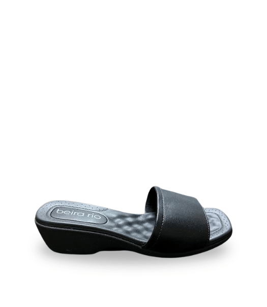 Beira Rio Napa Turim Slip On Sandals Black 37