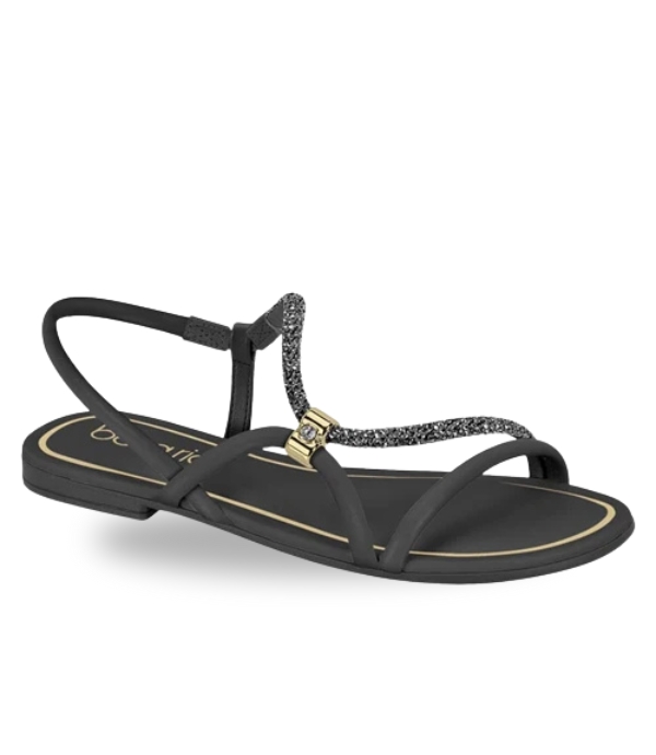 STRASS/PELE STRECH Black 36