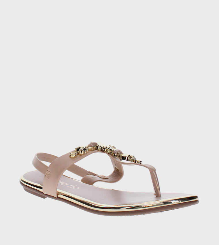 Napa Turim Metal Glamour Sandals Pink 37