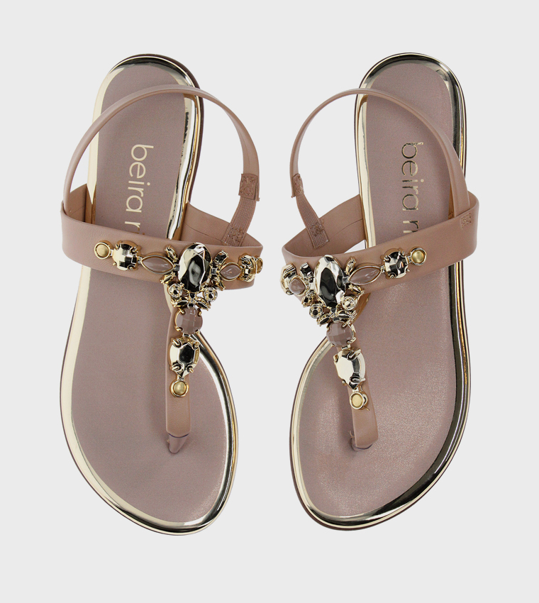 Napa Turim Metal Glamour Sandals Pink 37