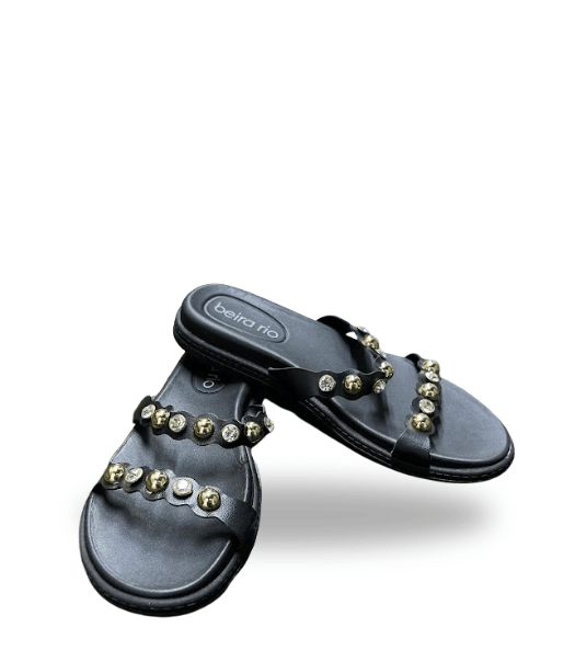 Beira Rio Napa Turim Slip on Sandals Black 40