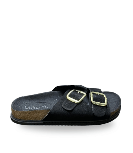 Beira Rio Camurcao Slip on Adjustable Strap Black 42