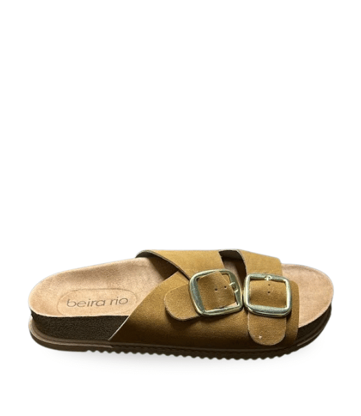 Beira Rio Camurcao Slip on Adjustable Strap Brown 41