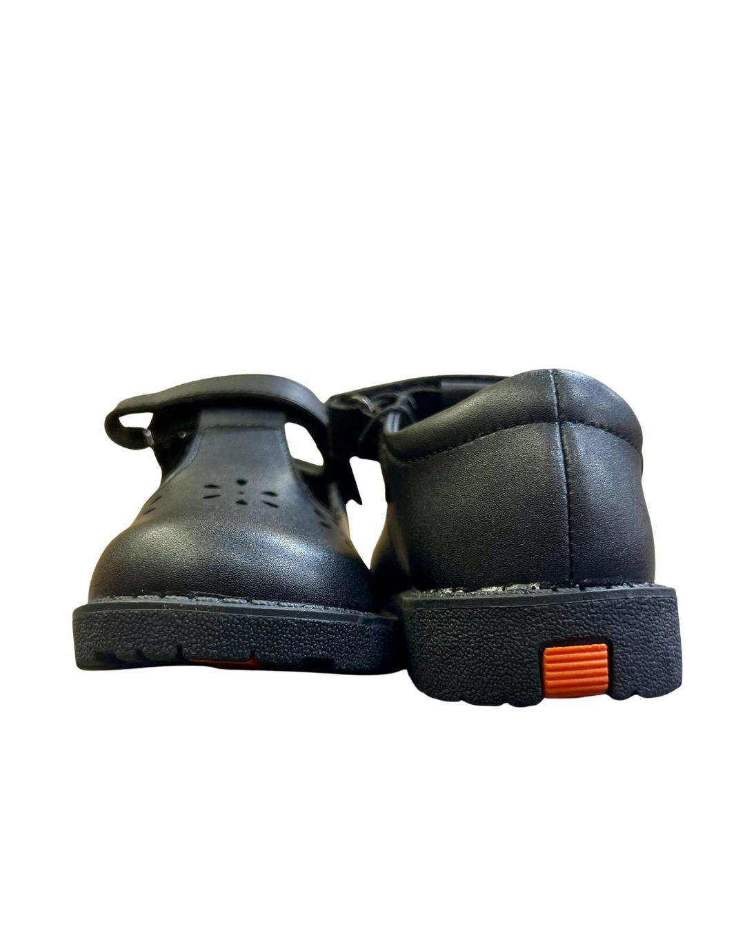 Fitkids Girls Claasic School Shoes with adjusted strap Black 27