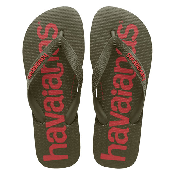 Havaianas Logomania Multi Color Flip flops Green 41/42