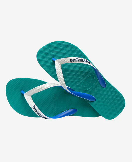 Havaianas Multi Colour Flip Flops Green 43/44