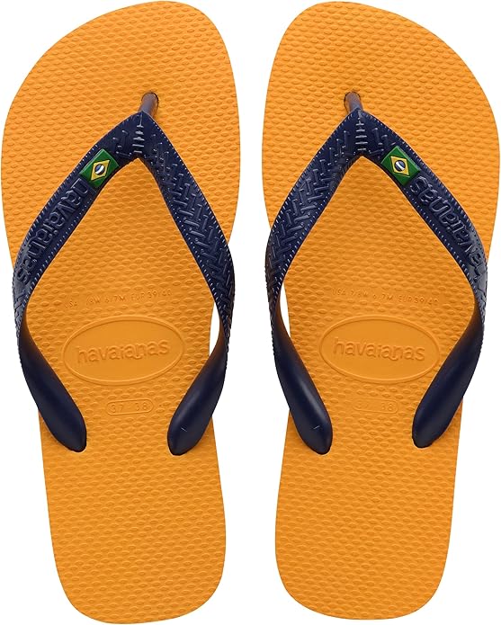 Havaianas Logo Flip Flop Orange 41/42