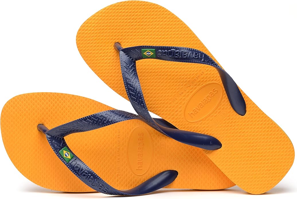 Havaianas Logo Flip Flop Orange 41/42