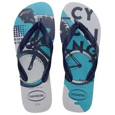 Havaianas Graphic Flip Flop Blue 43/44