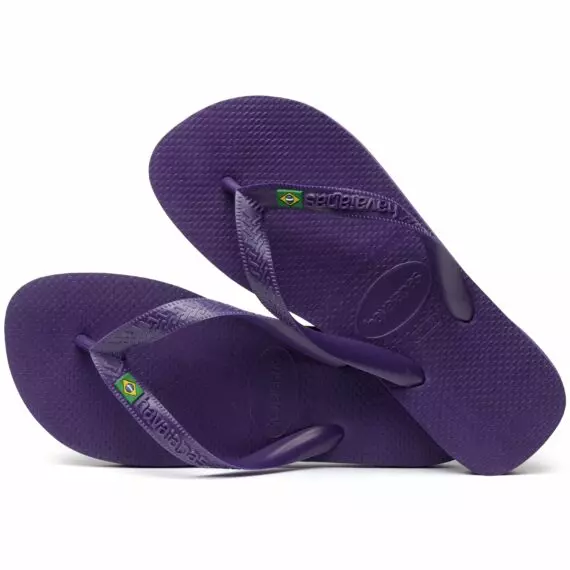 Havaianas Logo Flip Flop Darker Purple 43/44