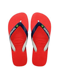 Havaianas Logo Flip Flop Red 43/44