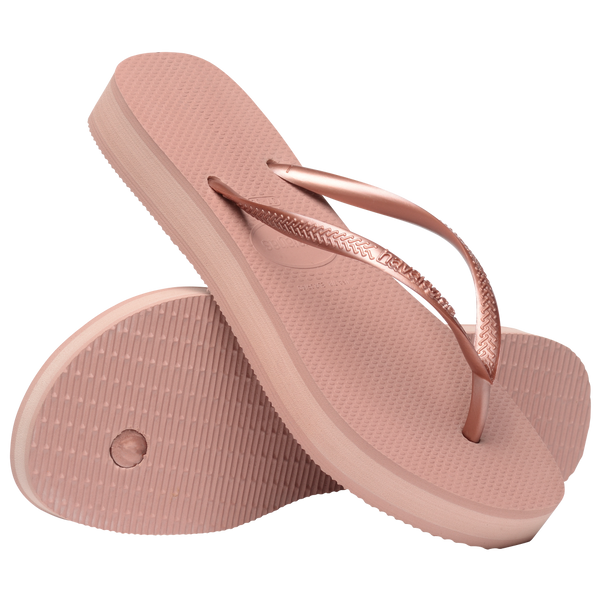 HAVAIANAS Slim Flatform Flip Flops for Women | Stylish Platform Sandals