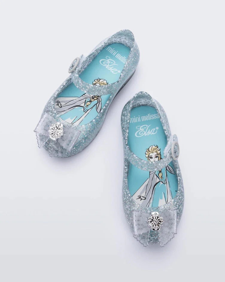MINI MELISSA PRINCESS DISNEY ELSA GLITTER Blue 22