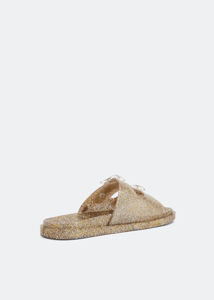 MINI MELISSA WIDE GLITTER MAX Gold 35