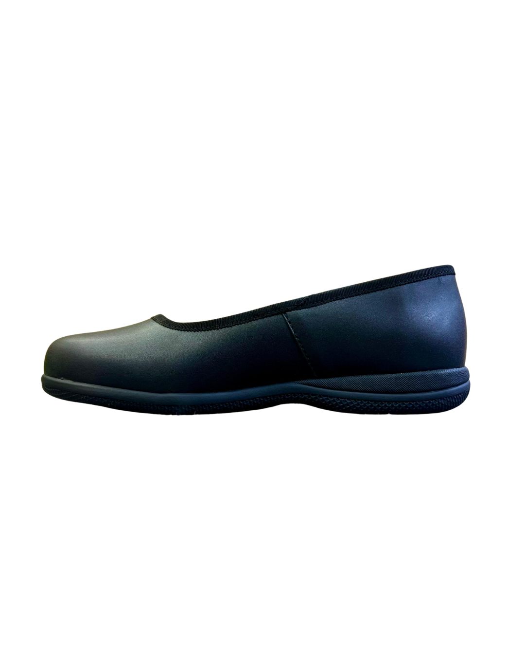 Fitkids Girls Ballerina Flat School Shoes Black 37