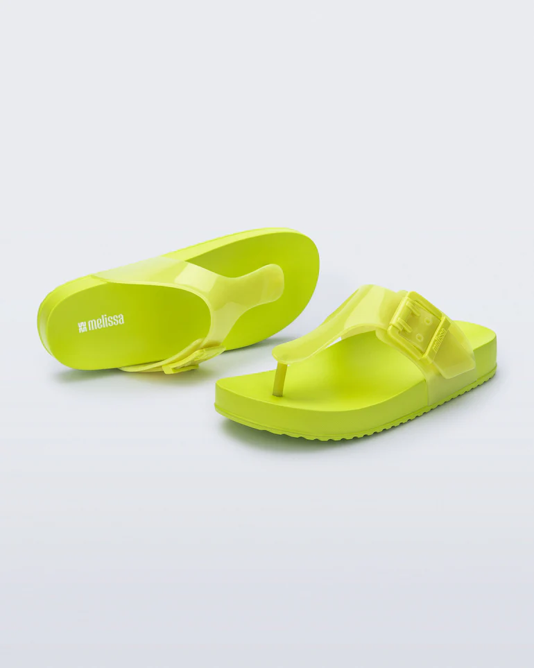MELISSA COZY FLIP FLOP GREEN 39