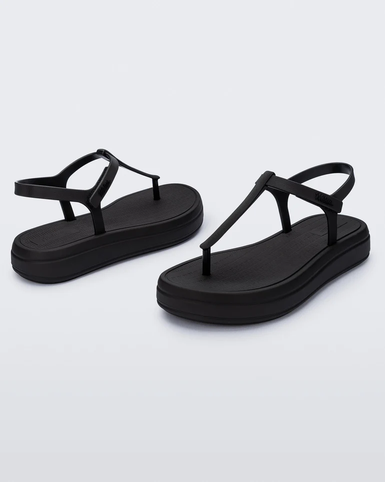 MELISSA SUN LEME PLATFORM BLACK 35