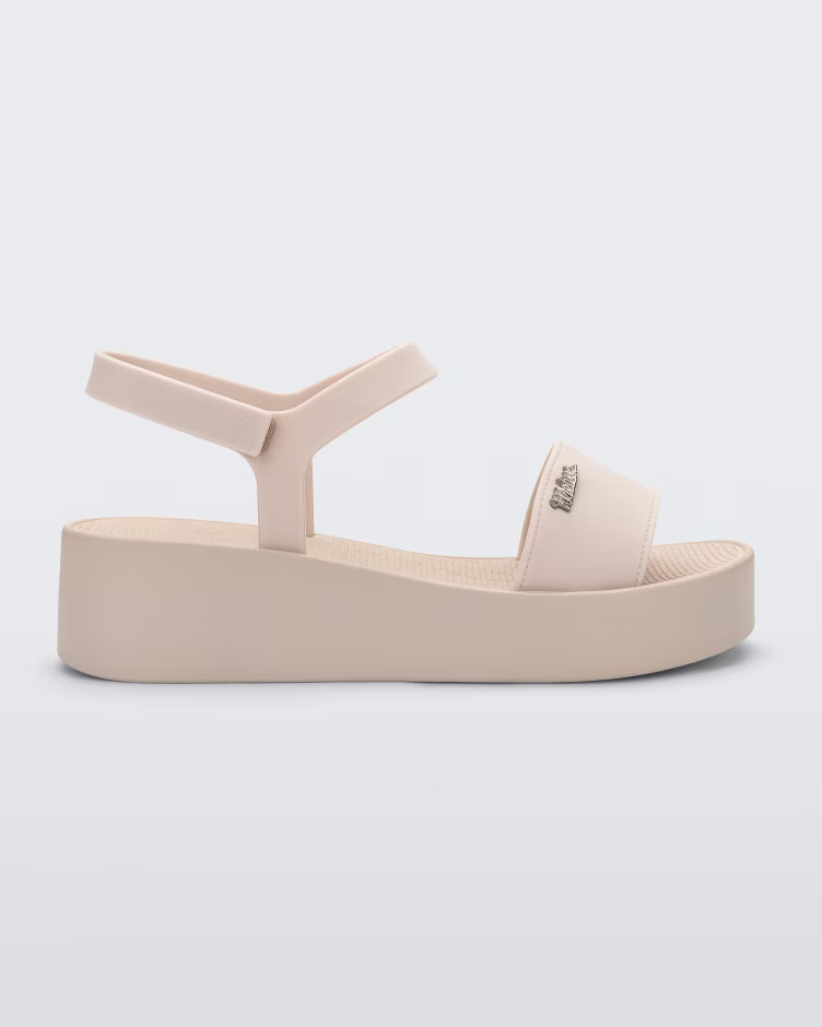 MELISSA SUN LAGUNA PLATFORM BEIGE 41