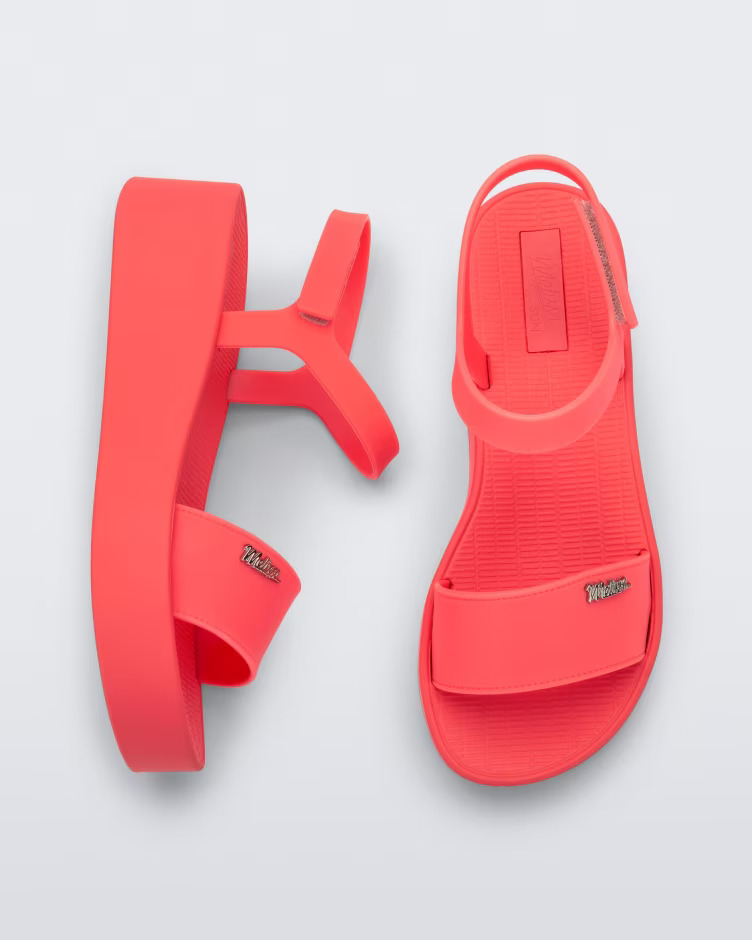 MELISSA SUN LAGUNA PLATFORM ORANGE 39