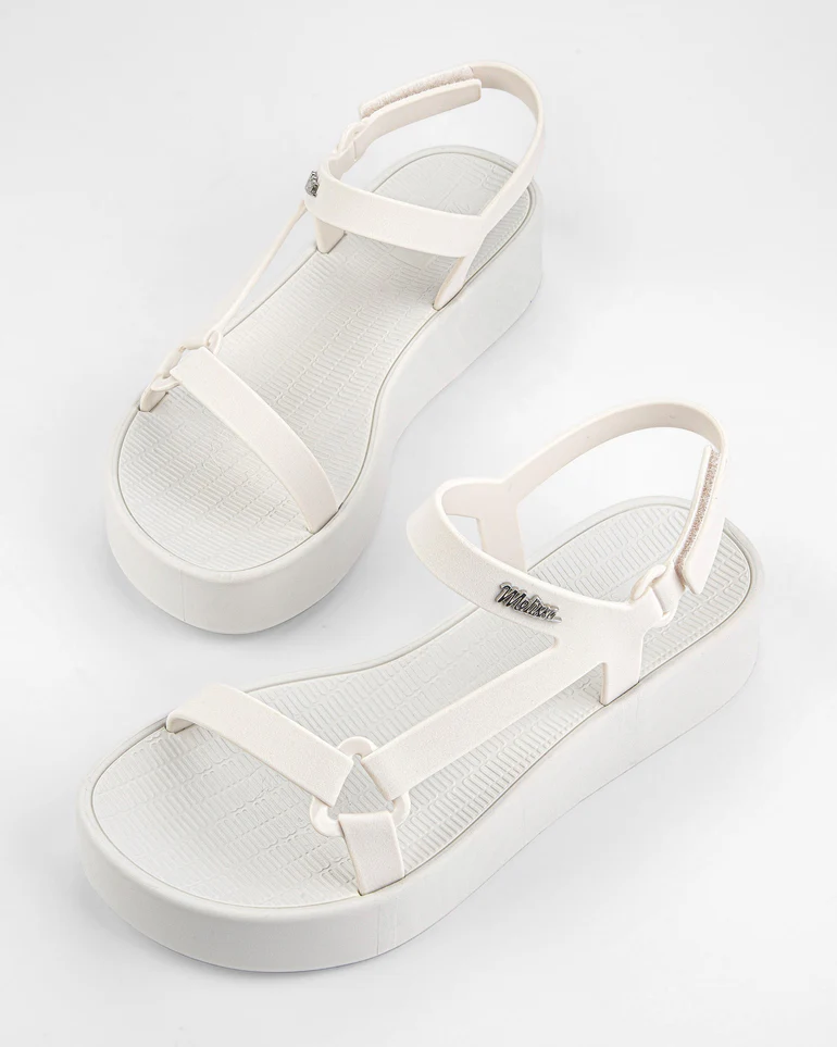 MELISSA SUN DOWNTOWN PLATFORM WHITE 39