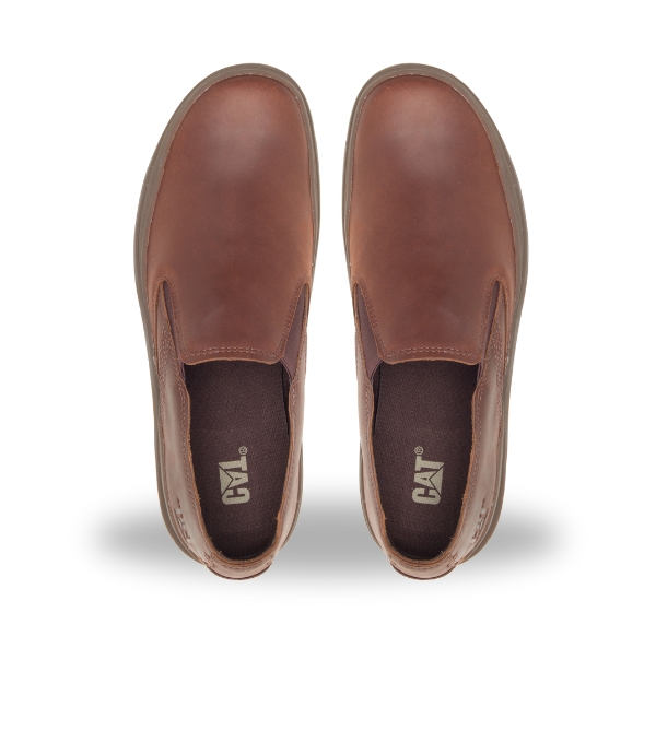CAT FUSED SLIP ON BROWN 41