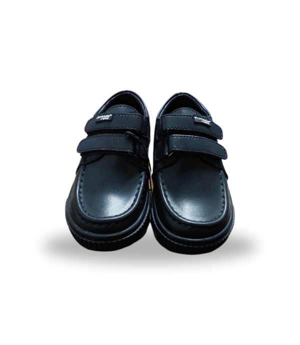 Fitkids Sports School Shoes with Double Strap Black 27