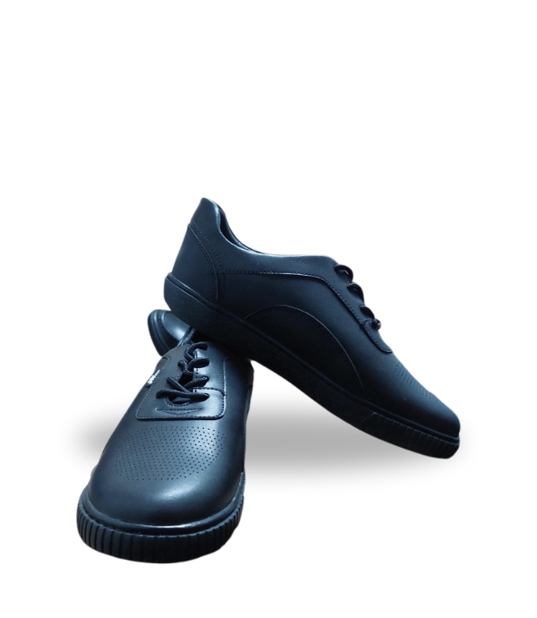 Fitkids School Shoes with laces Black 37