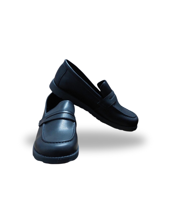 Fitkids Boys Flat Slip-On School Shoes Lightweight and Comfortable