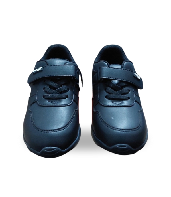 FITKIDS SPORT SCHOOL SHOE WITH LACE AND SCRAP Black 35