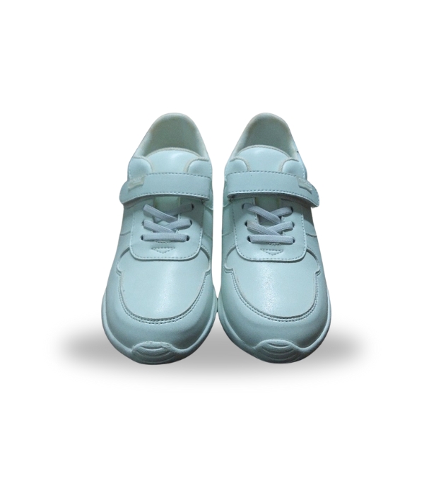 FITKIDS SPORT SCHOOL SHOE WITH LACE AND SCRAP White 29