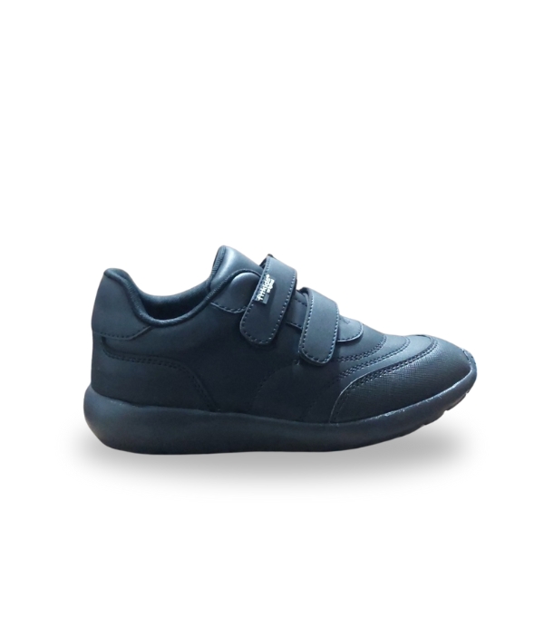 Fitkids Sports School Shoes with double strap Black 33