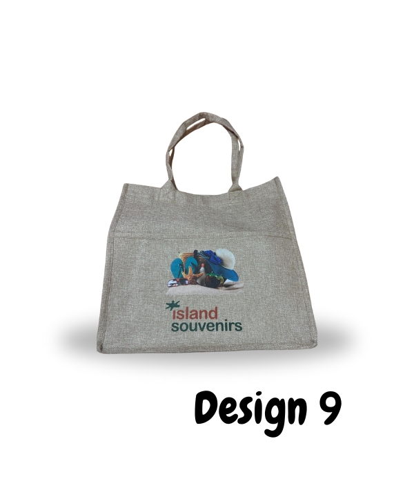 ISLAND SOUVENIRS TOTE BAGS 