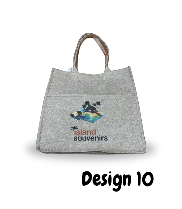 ISLAND SOUVENIRS TOTE BAGS 