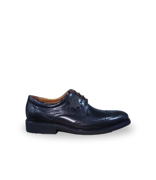 Comfortable Mens Clarks Coffee Lace-Up Shoes